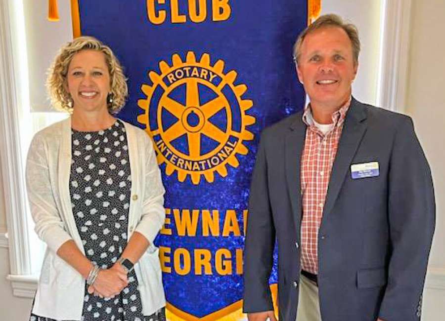 Jimerson inducted into Rotary Club
