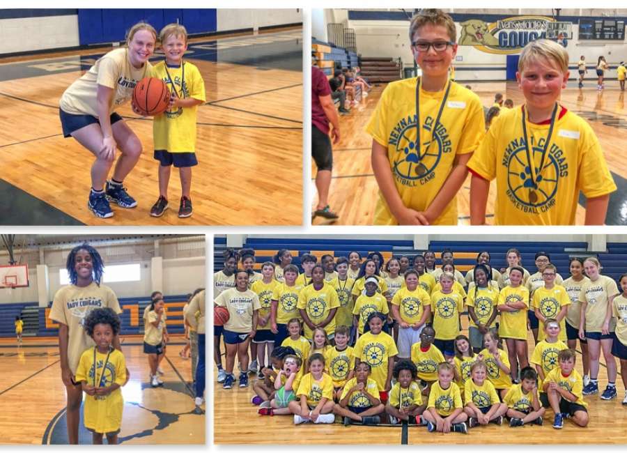 Lady Cougars host youth basketball camp
