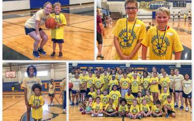 Lady Cougars host youth basketball camp