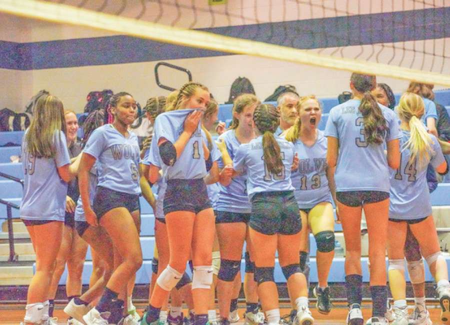Lee Middle captures county volleyball title