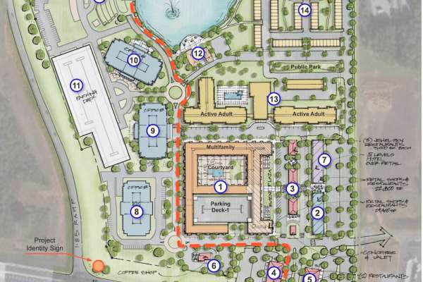 Newnan approves annexation, rezoning for Poplar Place mixed-use project