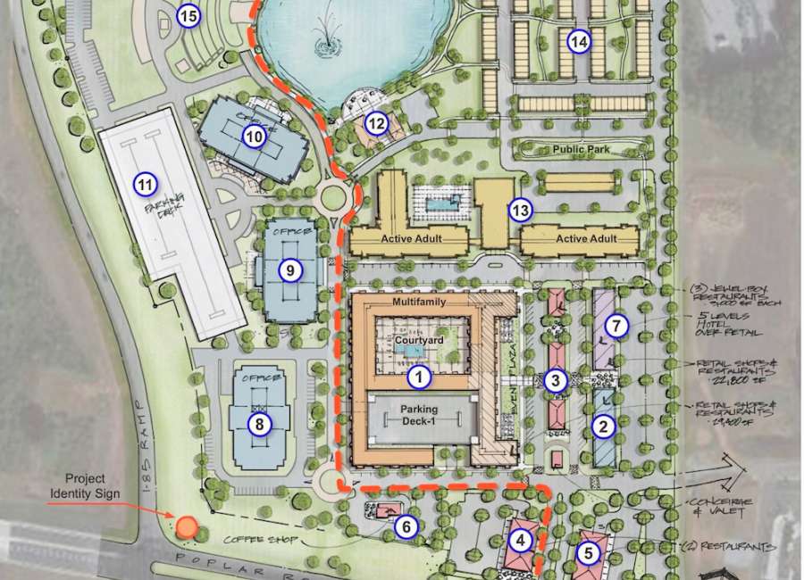 Newnan approves annexation, rezoning for Poplar Place mixed-use project