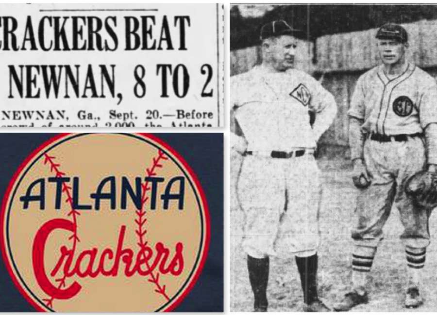 Newnan baseball history – the Atlanta Crackers come to town