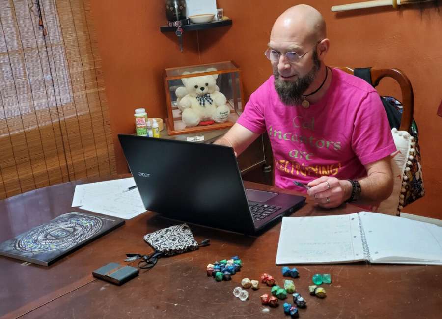 Newnan man designs tabletop roleplaying game