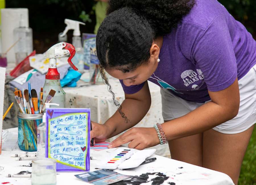 ‘No One Walks Alone’ event champions suicide prevention