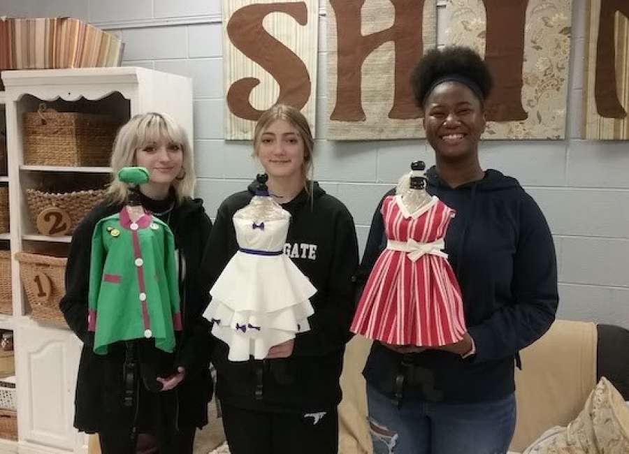 Northgate students design winners in fashion class