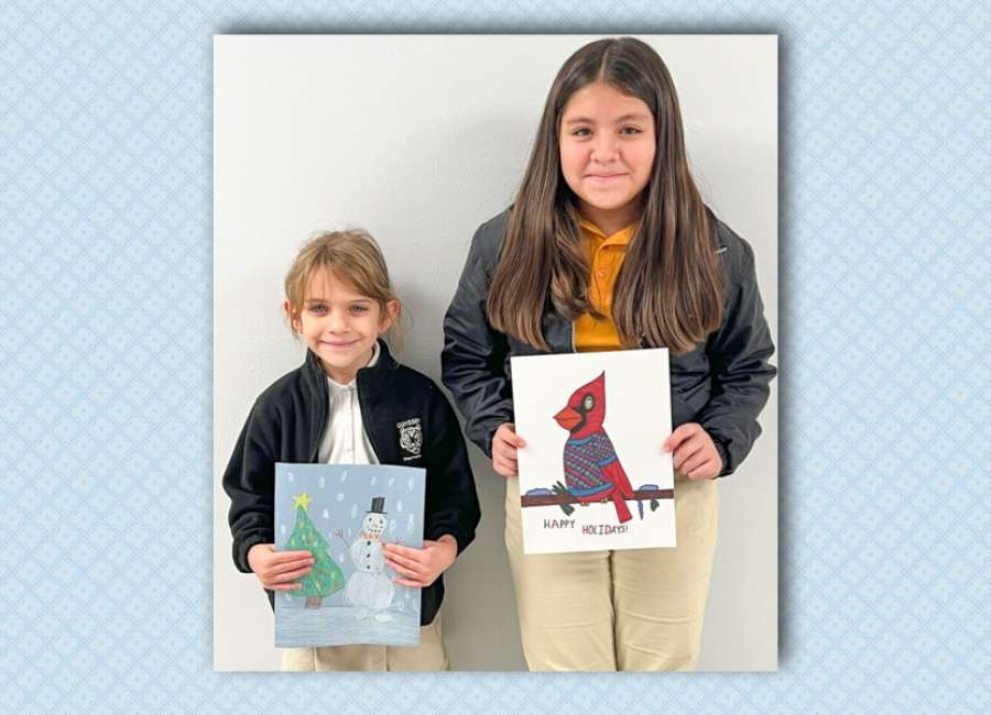 Odyssey selects winners of Christmas card art contest