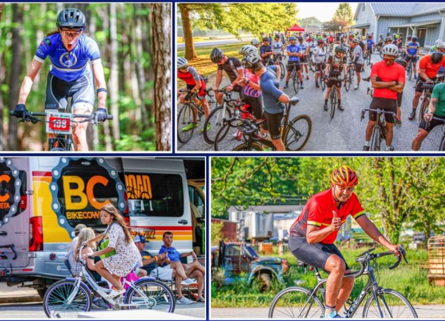 Over the hills and through the woods, cyclists tour Coweta County