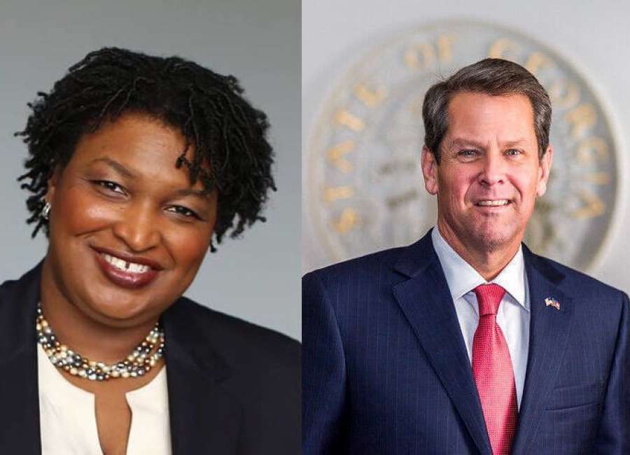 Poll respondents like Kemp but prefer Abrams’ stands on key issues