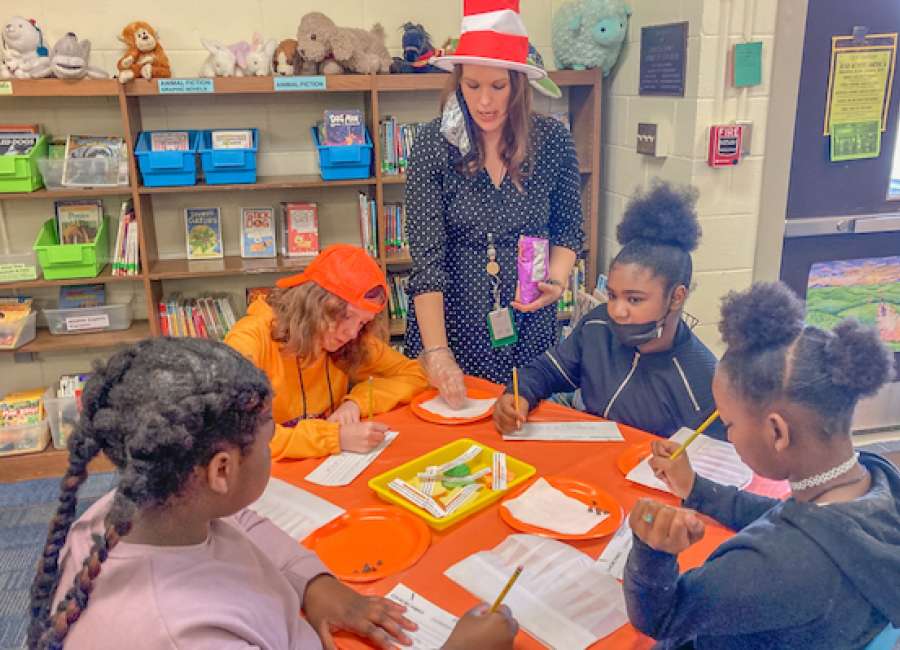 RHES fourth graders participate in 'Chopped'