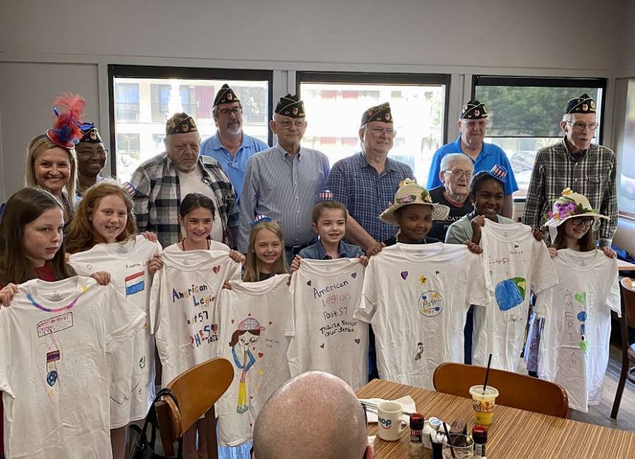 Ruth Hill book club celebrates veterans