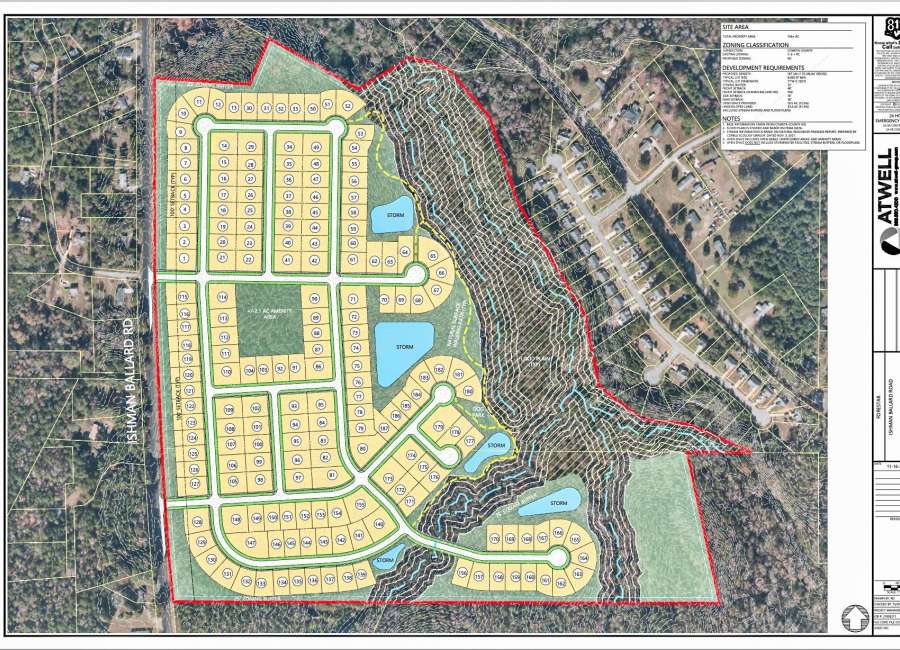 Small lot, smaller home subdivision approved on Ishman Ballard