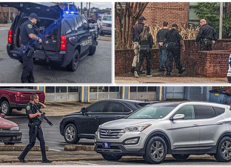 Suicidal threat shuts down area of downtown Newnan