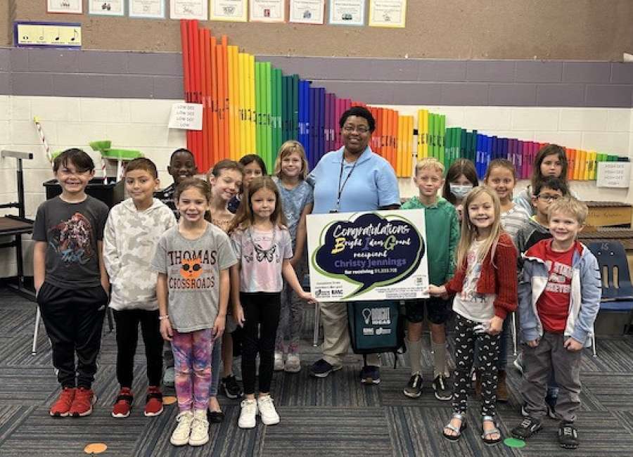 Thomas Crossroads teacher awarded Bright Ideas grant