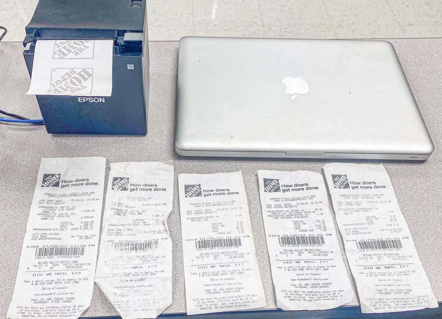 Thousands of dollars in lumber stolen in fake receipt scam