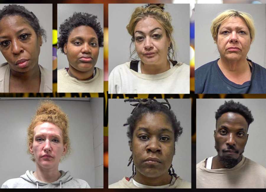 Unlucky 7 individuals busted in prostitution sting