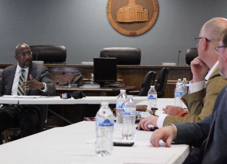 Warnock frustrated with federal government response to tornado