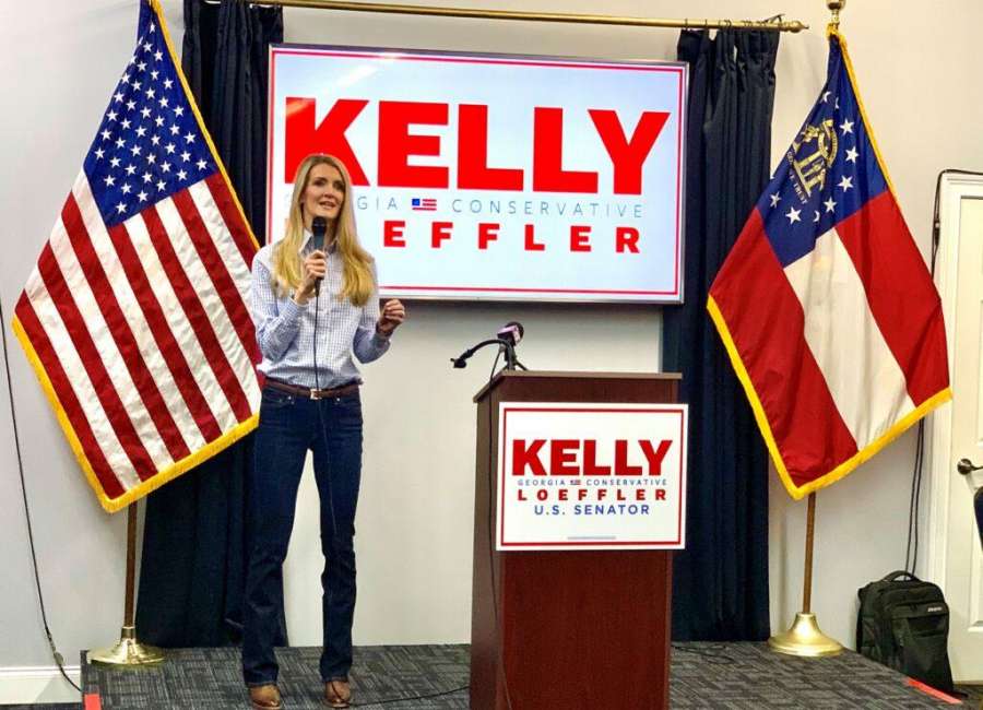 Georgia still a red state, Loeffler insists in new report