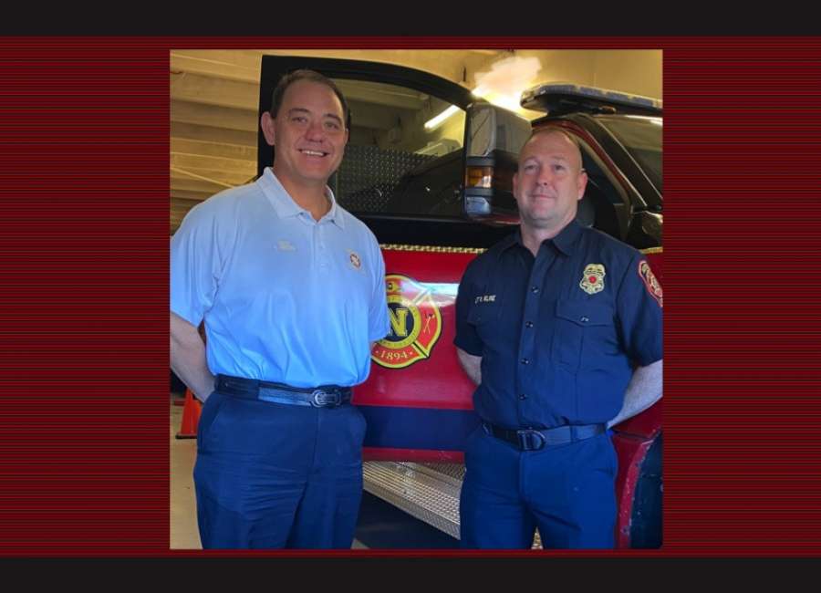 Lt. Kline promoted to Captain of Newnan Fire Department