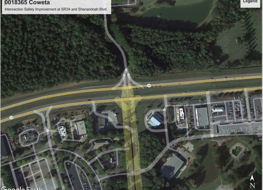 Safety improvements at Bullsboro and Shenandoah